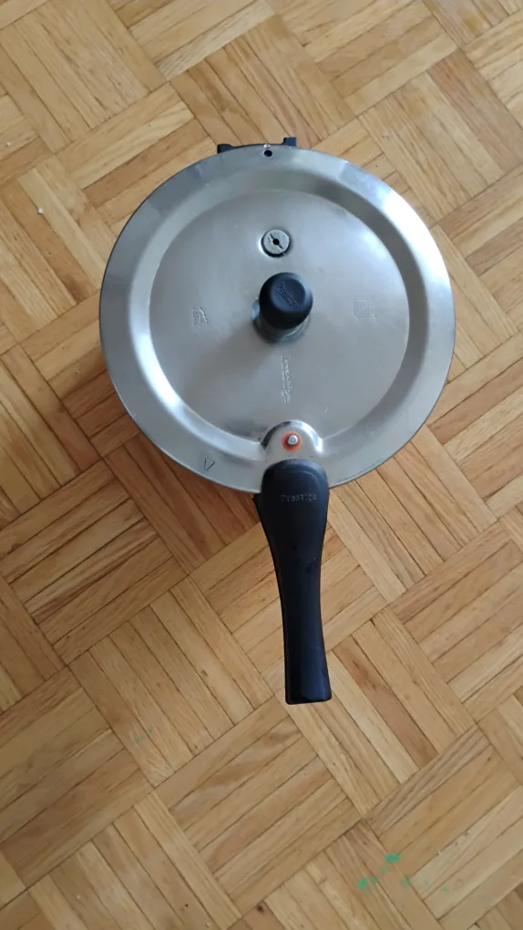 Prestige stainless steel  5.0L Pressure Cooker thumbnail