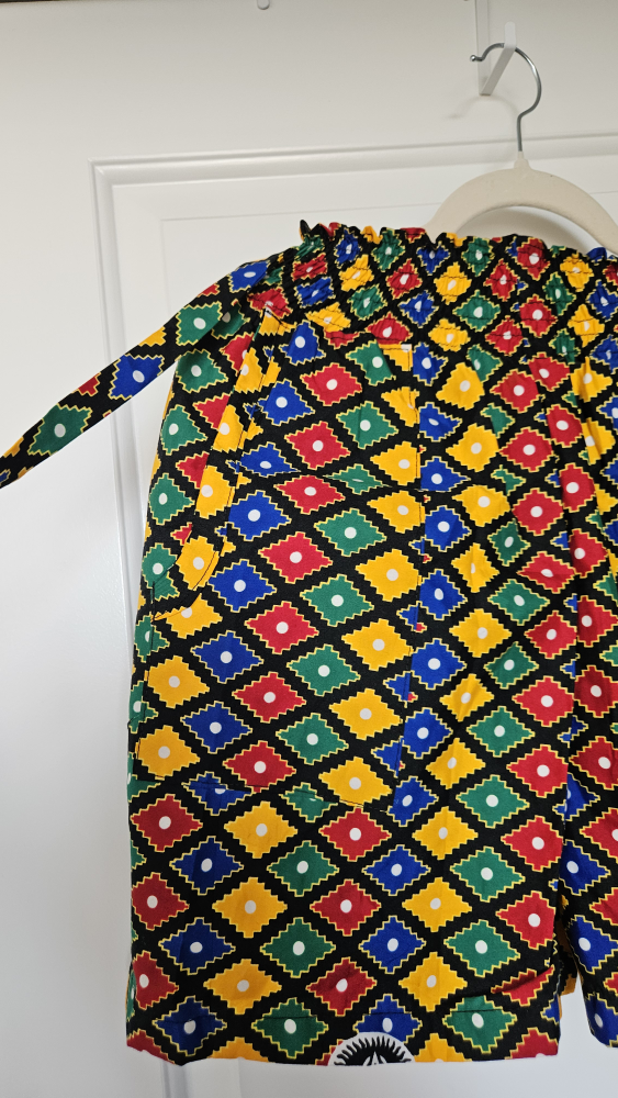 NEGOTIABLE - Colorful Patterned Shorts with belt, Size 4 - photo 2