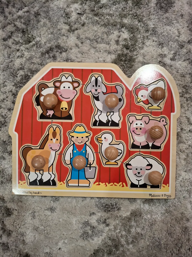 Melissa & Doug Farm Wooden Puzzle thumbnail