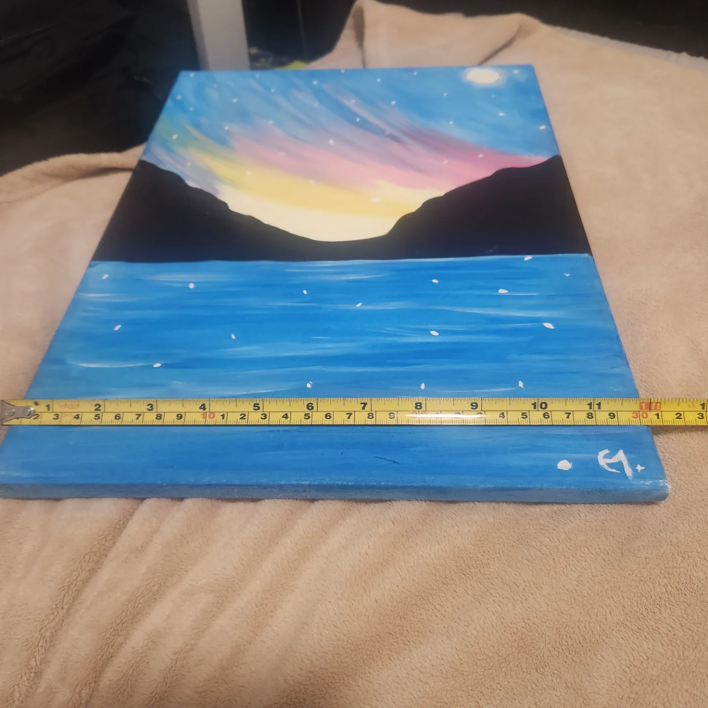 Hand-Painted Landscape Water Painting image indicator(3)