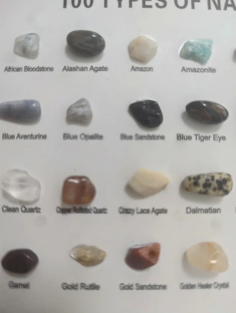 Framed 100 Kinds of Natural Gem Collection image indicator(5)