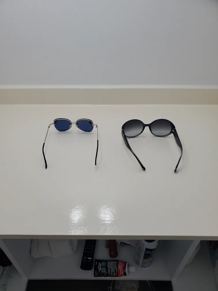 2 pairs of Sunglasses - Blue #freecycle image indicator(7)