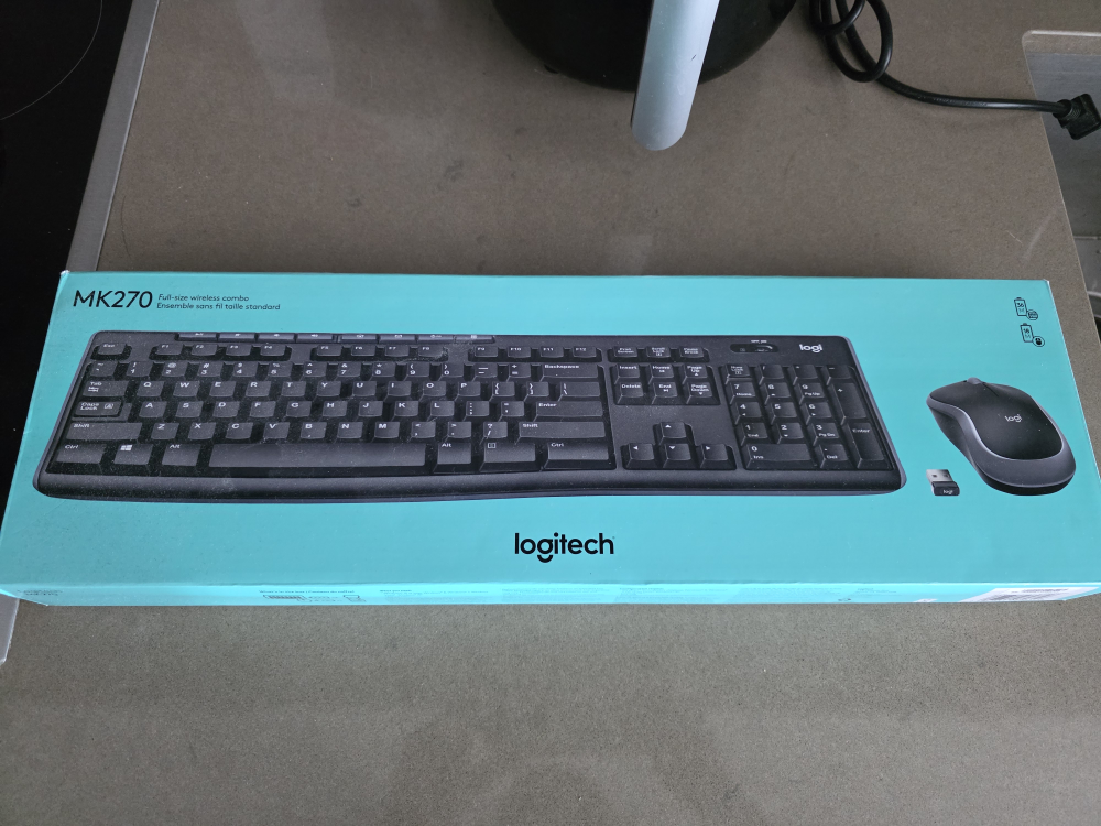 Wireless Logitech Keyboard and Mouse