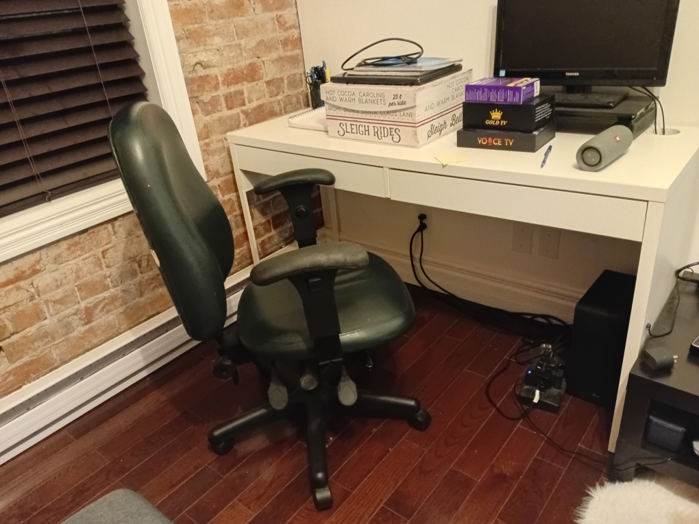 Office desk.