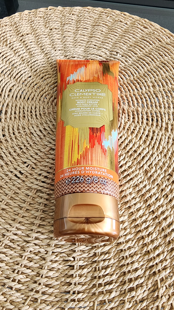 New Bath & Body Works Calypso Clementine Hydration Body Cream