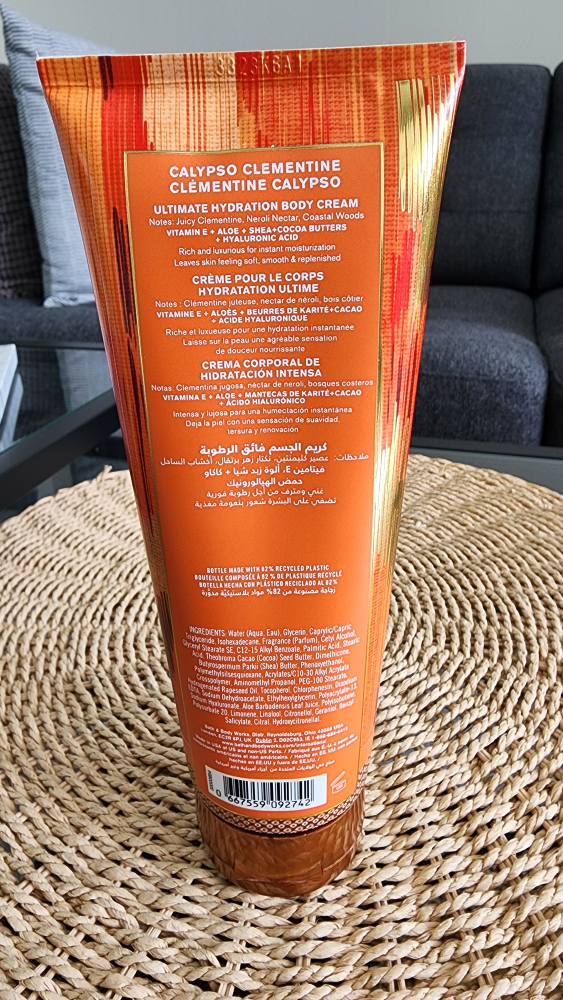 New Bath & Body Works Calypso Clementine Hydration Body Cream - photo 3