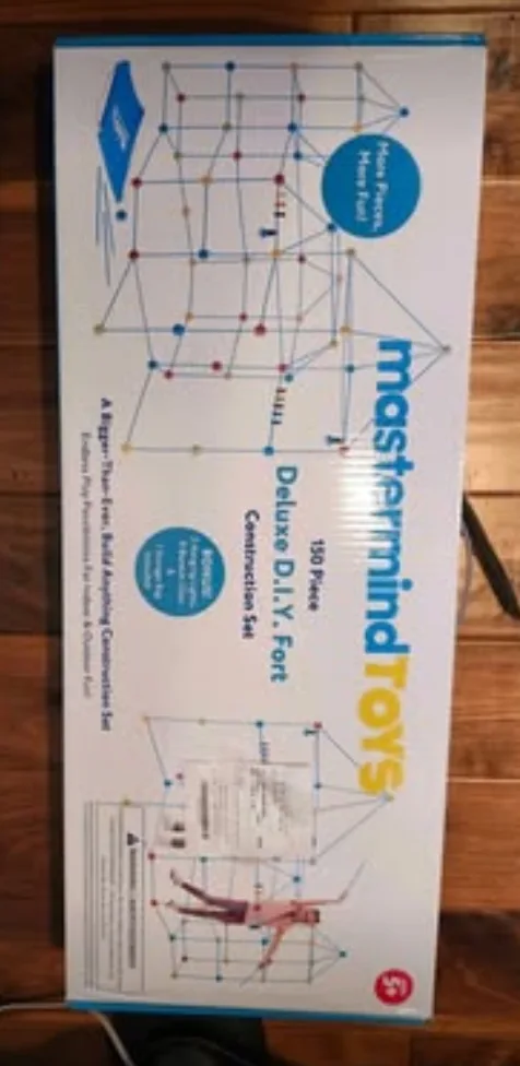 Mastermind Toys Deluxe D.I.Y. Fort Construction Set image indicator(3)