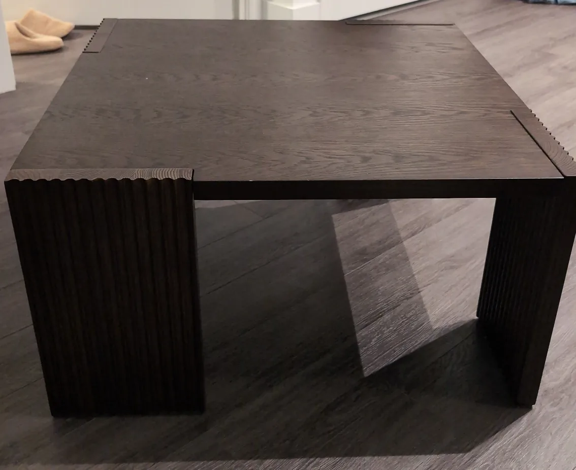 Structube - Dark Wooden Coffee Table thumbnail