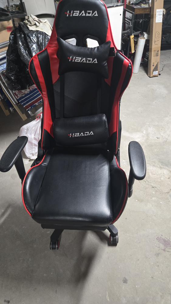 Hbada Gaming Chair - Black & Red