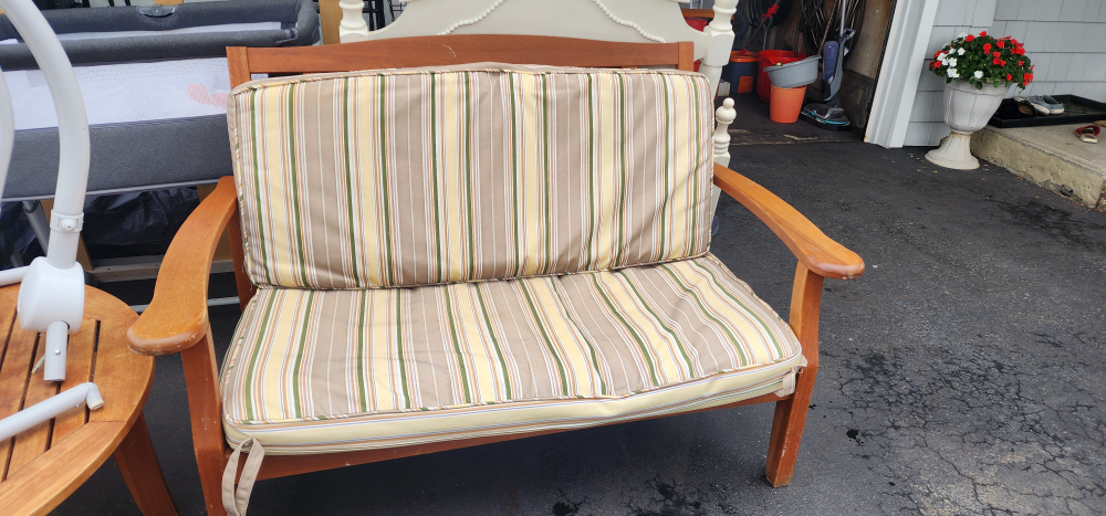 Wooden Patio Bench