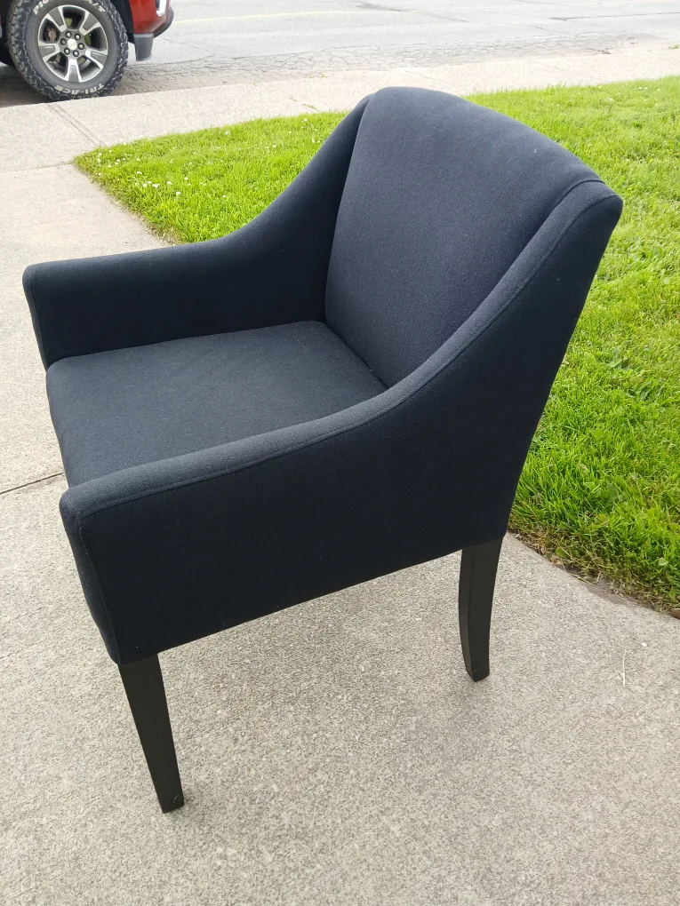 Pair of Black Accent Chair image indicator(2)