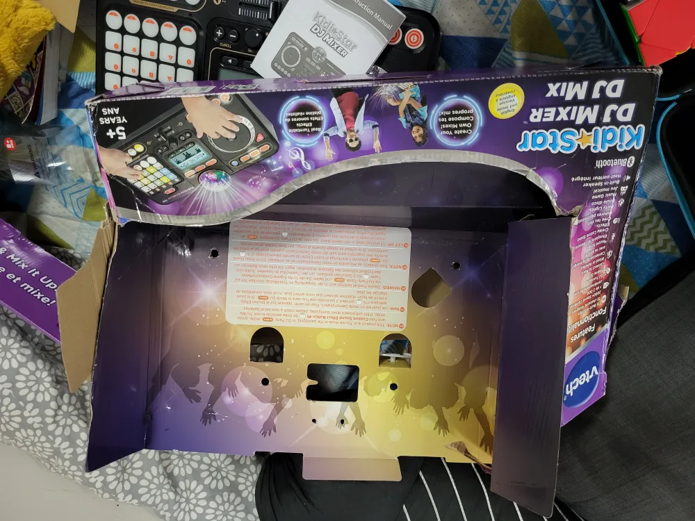 VTech Kidi Star DJ Mixer (English Version), Black image indicator(4)