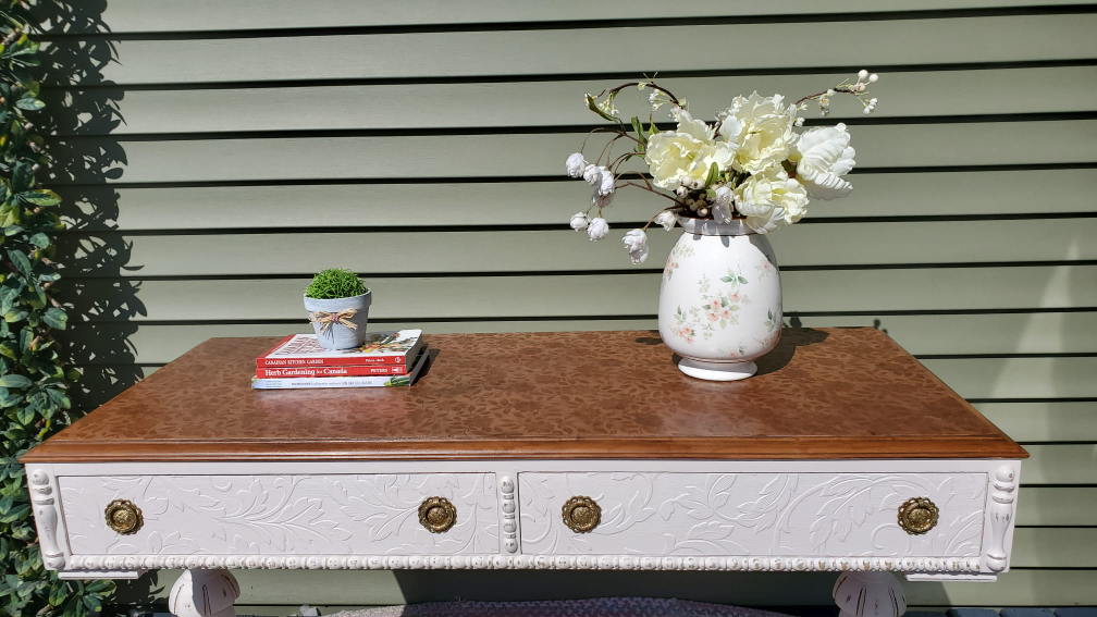 Antique Solid Walnut Desk - photo 3
