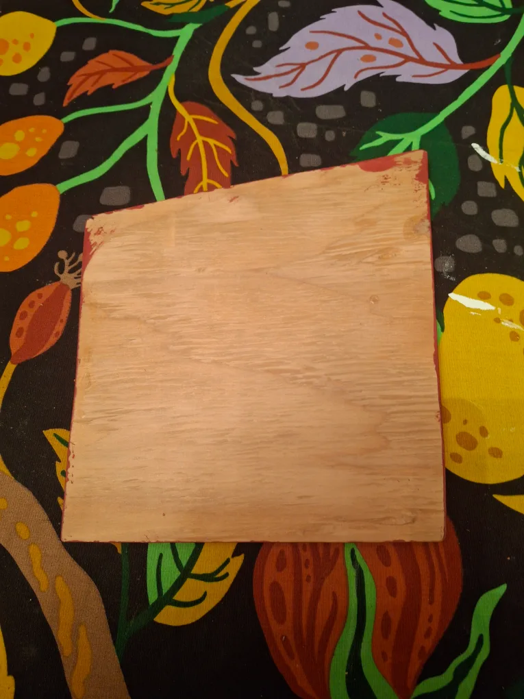 Hand-painted Soot Sprite Wooden Coaster image indicator(2)