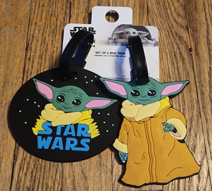 Baby Yoda Star Wars Luggage Tags - Brand New