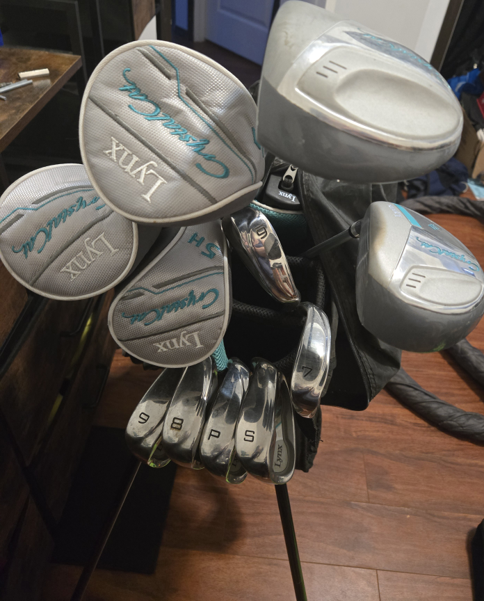Lynx Golf Club Set with Bag