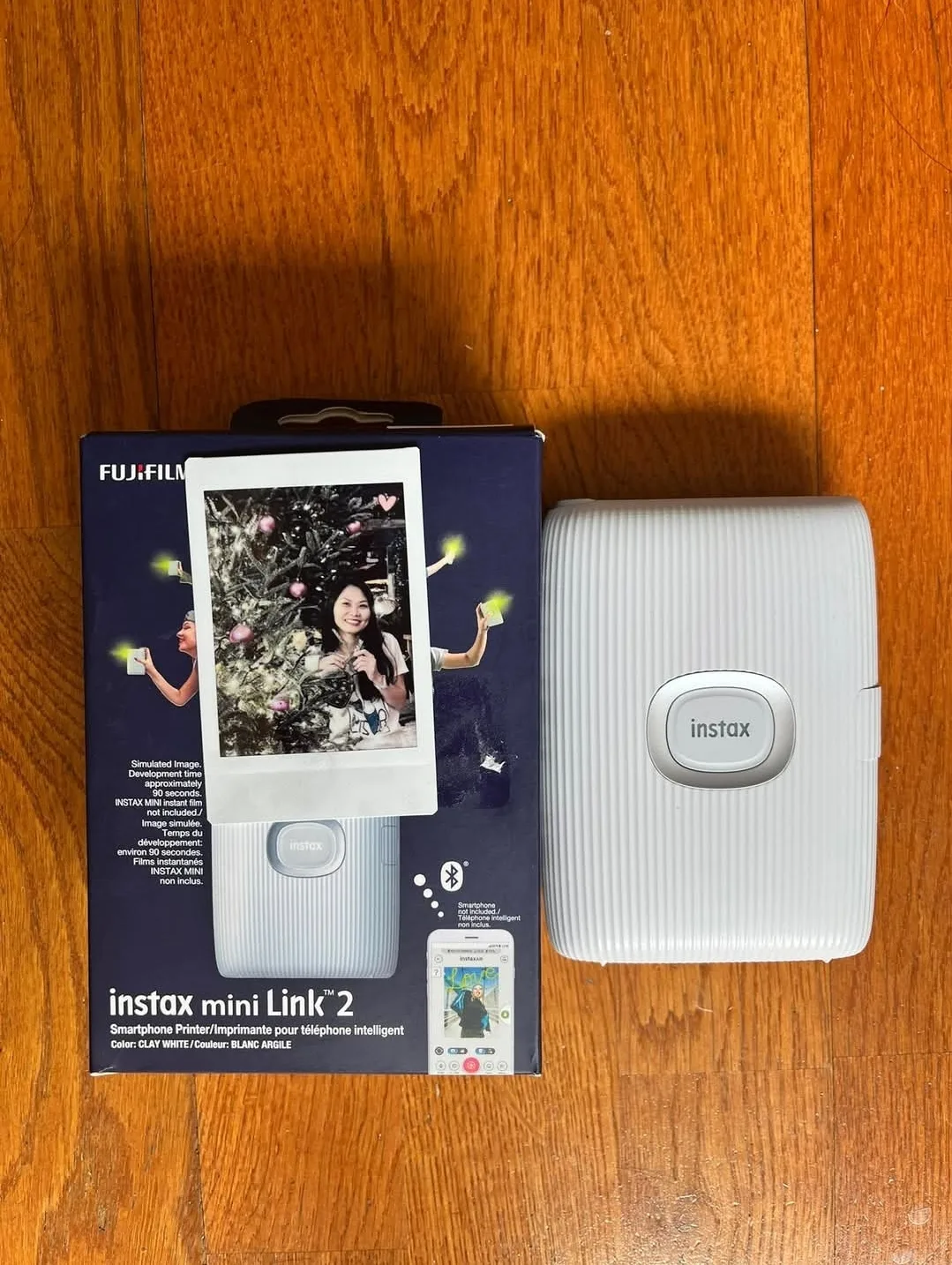 Fujifilm Instax Mini Link 2 Smartphone Printer - White thumbnail