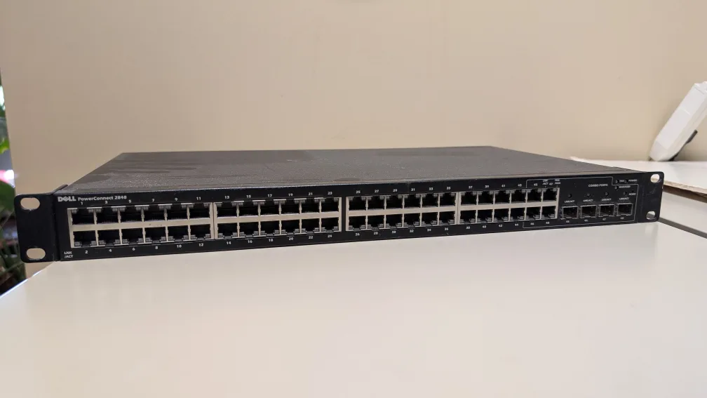Dell PowerConnect 2848 - 48-Port Managed Network Switch thumbnail