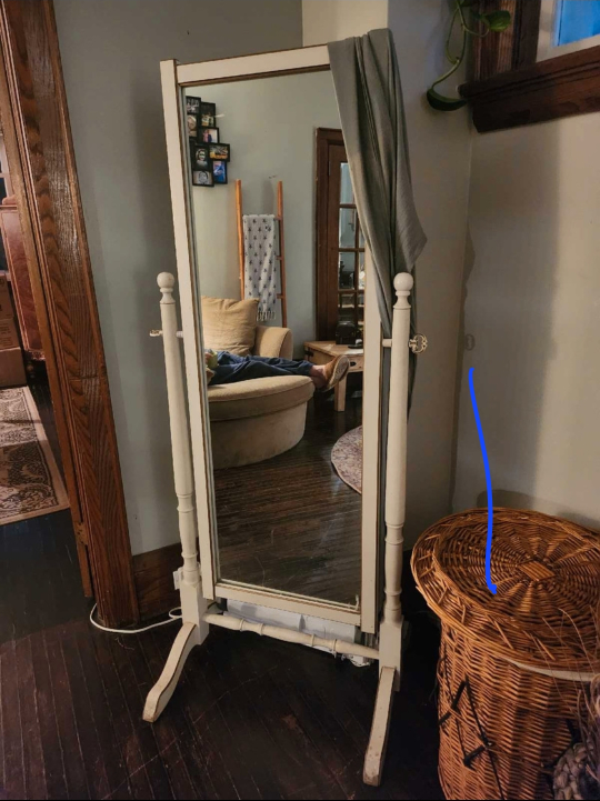 Full-Length Standing Mirror