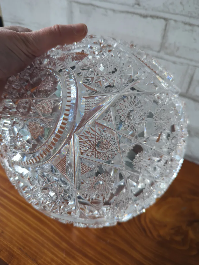 Vintage Crystal Bowl image indicator(7)