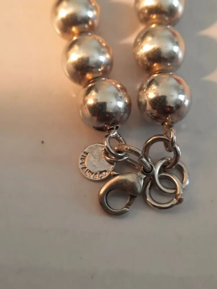 Sterling Silver Bead Bracelet image indicator(5)