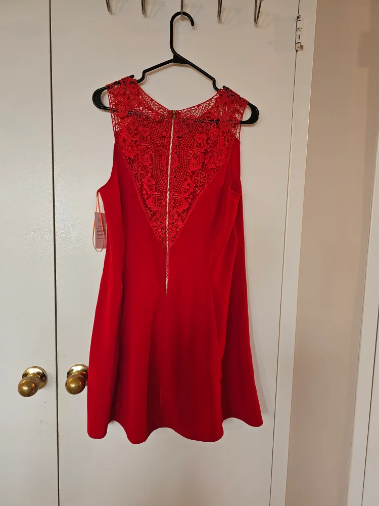 Red sleeveless dress image indicator(2)