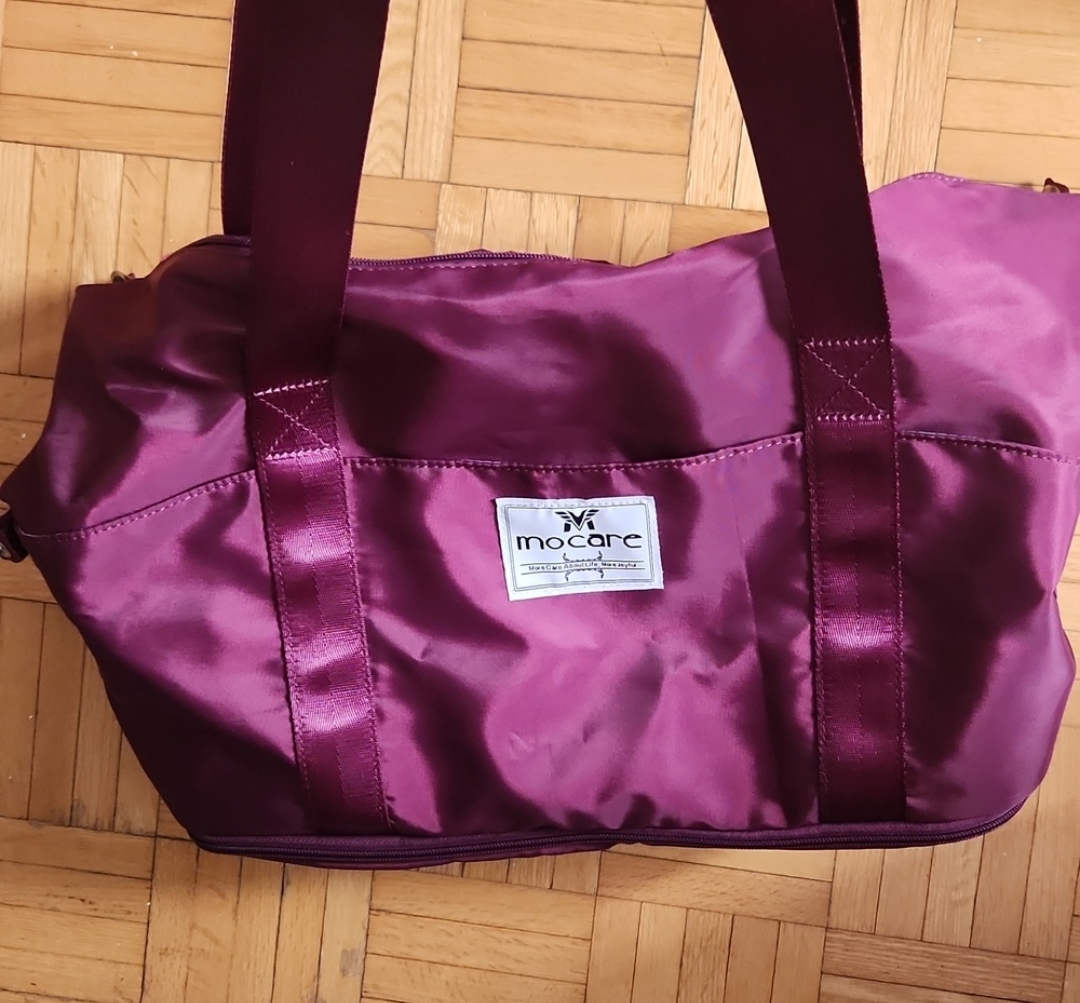 Mocare Purple Duffle Bag