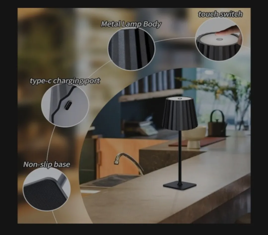 Portable LED Table Lamp🥕 image indicator(9)