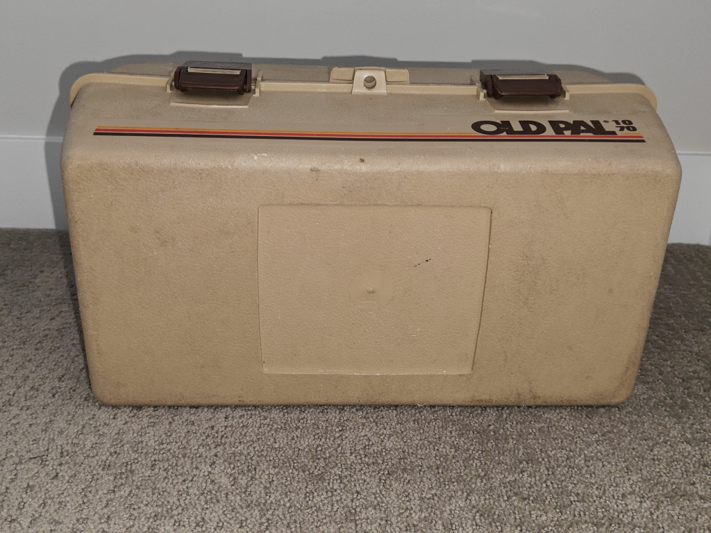 Vintage Old Pal 3 Tier 1070 Plastic Fishing Lure Tackle Box - photo 5