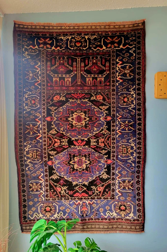 Multi Colored Hand Woven Persian Rug/Carpet thumbnail