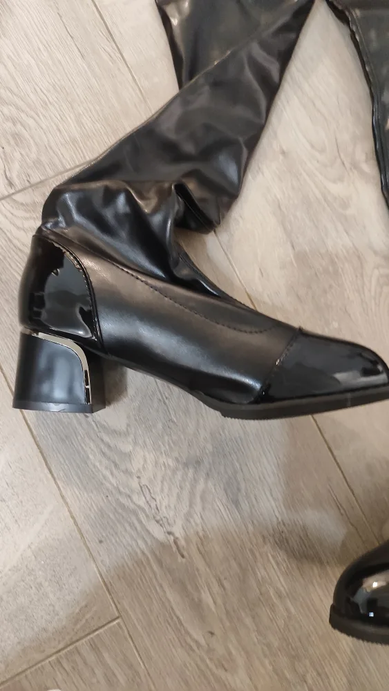 Black Thigh High Boots image indicator(5)