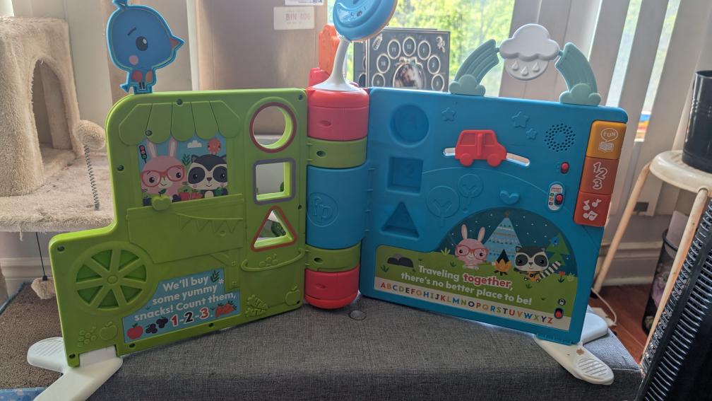 Fisher- Price Sit-to-Stand Giant Activity Book