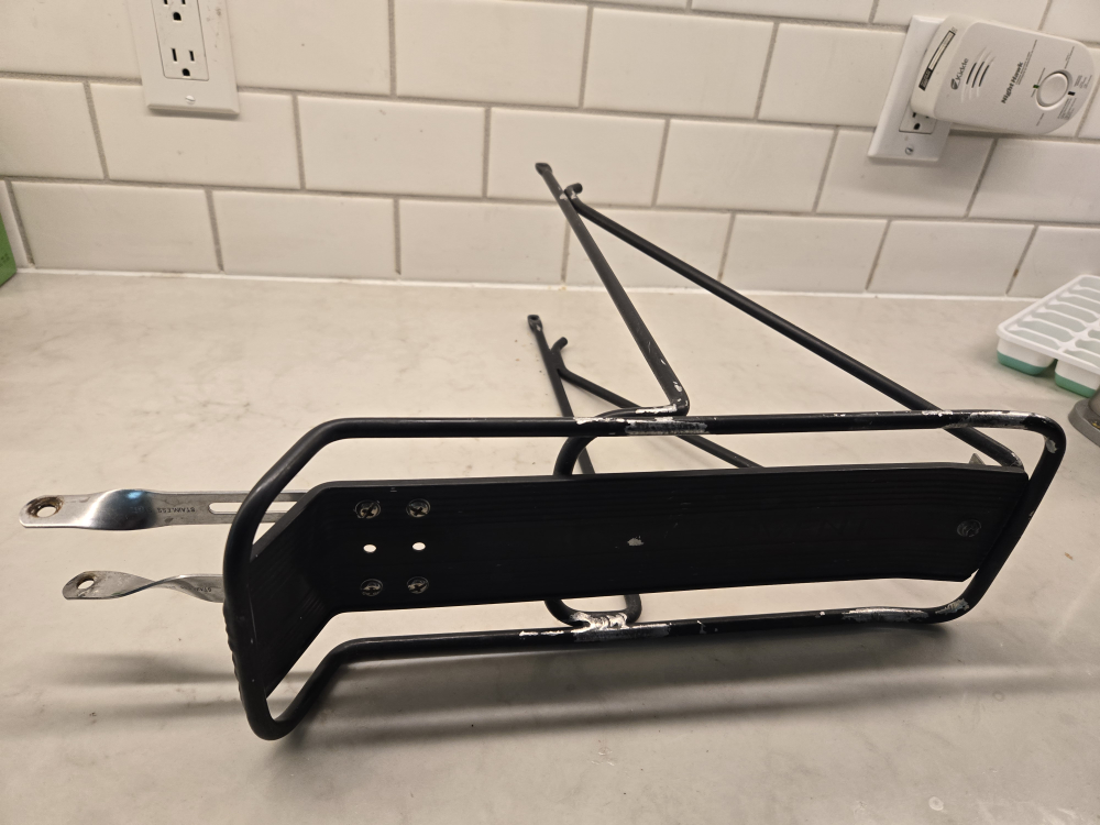 Used Black Bike Rack - photo 2