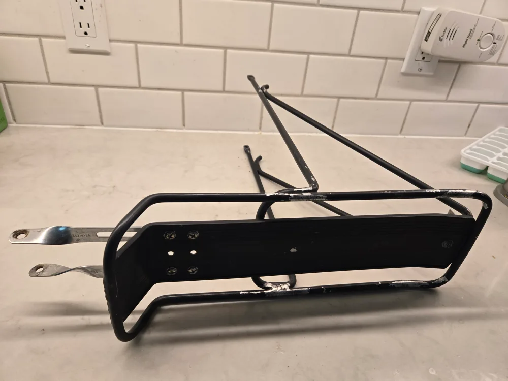 Used Black Bike Rack image indicator(2)