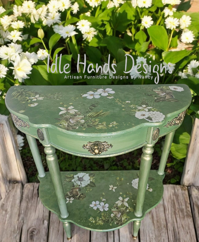 Froggy Meadow - Half Moon Accent Table - photo 2