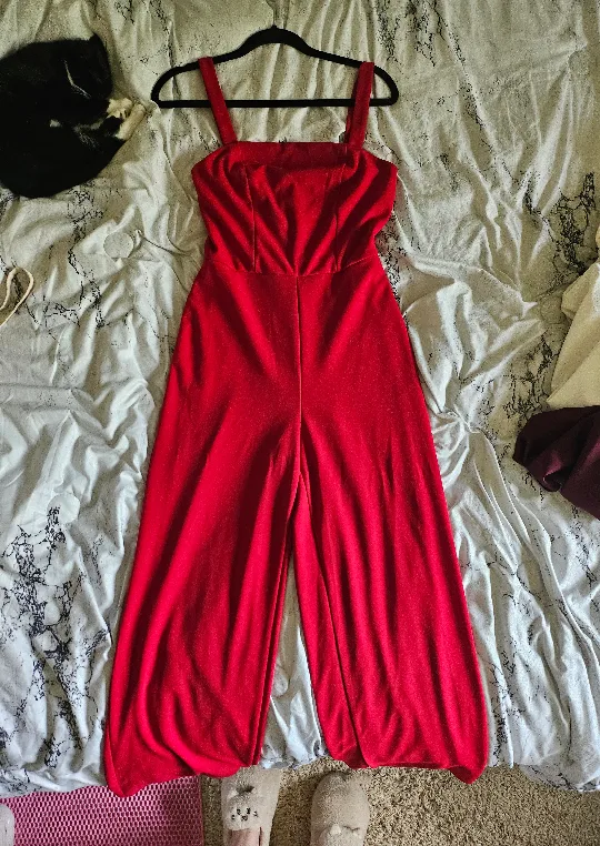 Red Jumpsuit - Size Small thumbnail