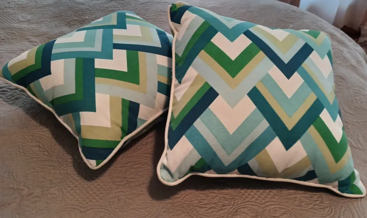 Two Outdoor Cushions thumbnail