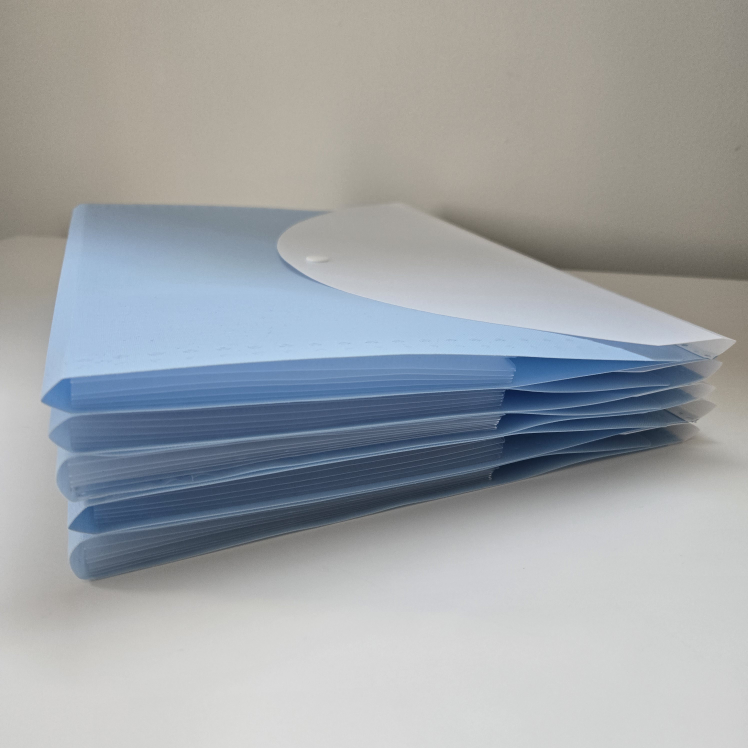 Expanding file folder (Letter/A4 Size), set of 5 - photo 2