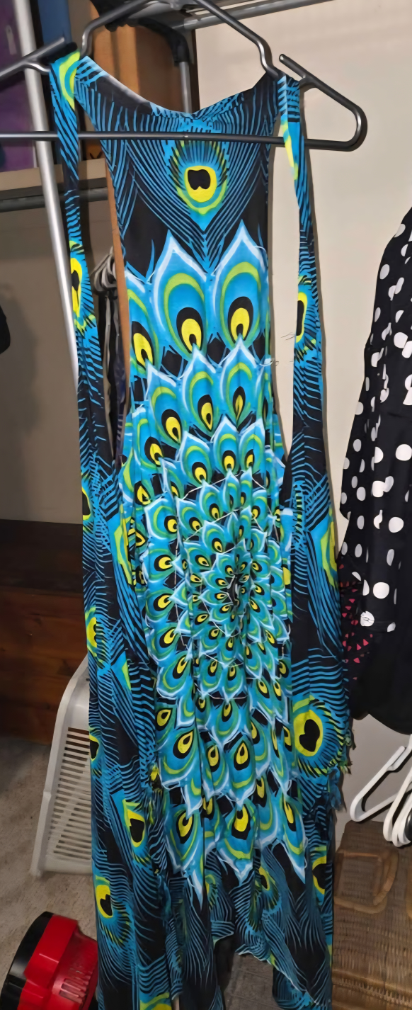 Peacock Cover-Up — NEED GONE ASAP