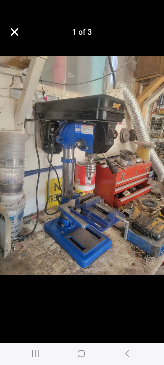 Powerfist 10-inch Bench-Top Drill Press - photo 2