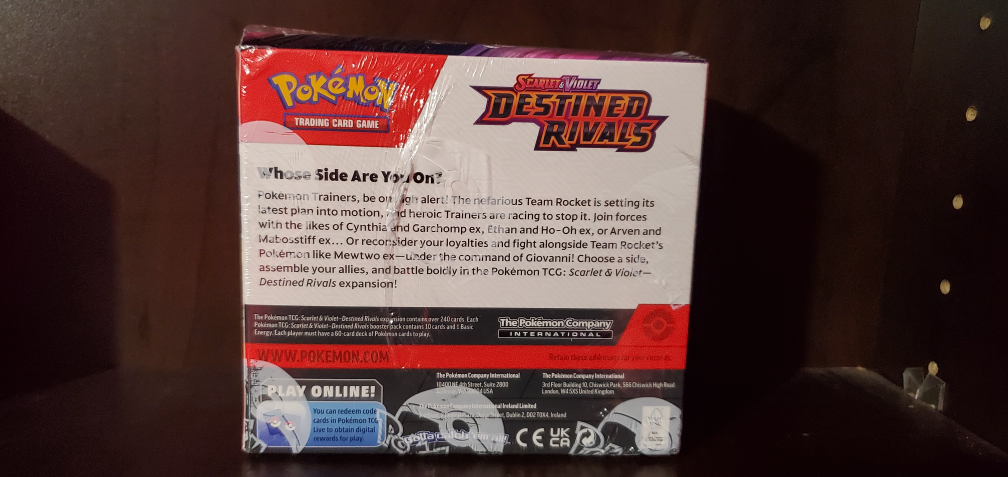 Pokemon Destined Rivals Booster Box & PC ETB - photo 5