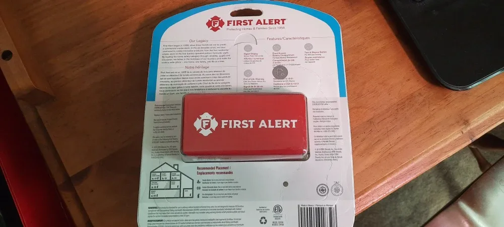 NEW First Alert Carbon Monoxide Alarm image indicator(2)