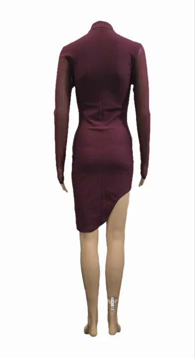 Beyonce Ivy Park X Adidas Asymmetrical Bodycon Dress Size XS image indicator(6)