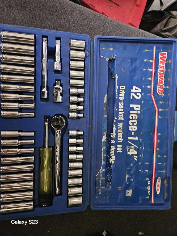 Westward 42 Piece Socket Set