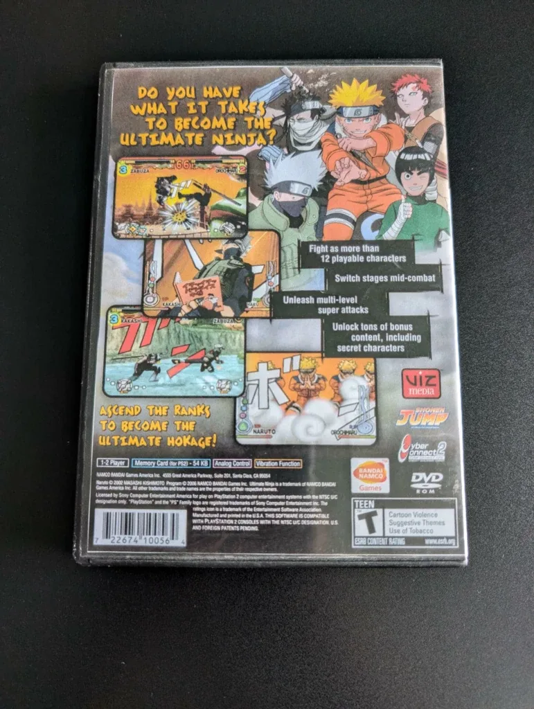 Naruto Ultimate Ninja 1 (PS2) - read bio  image indicator(2)