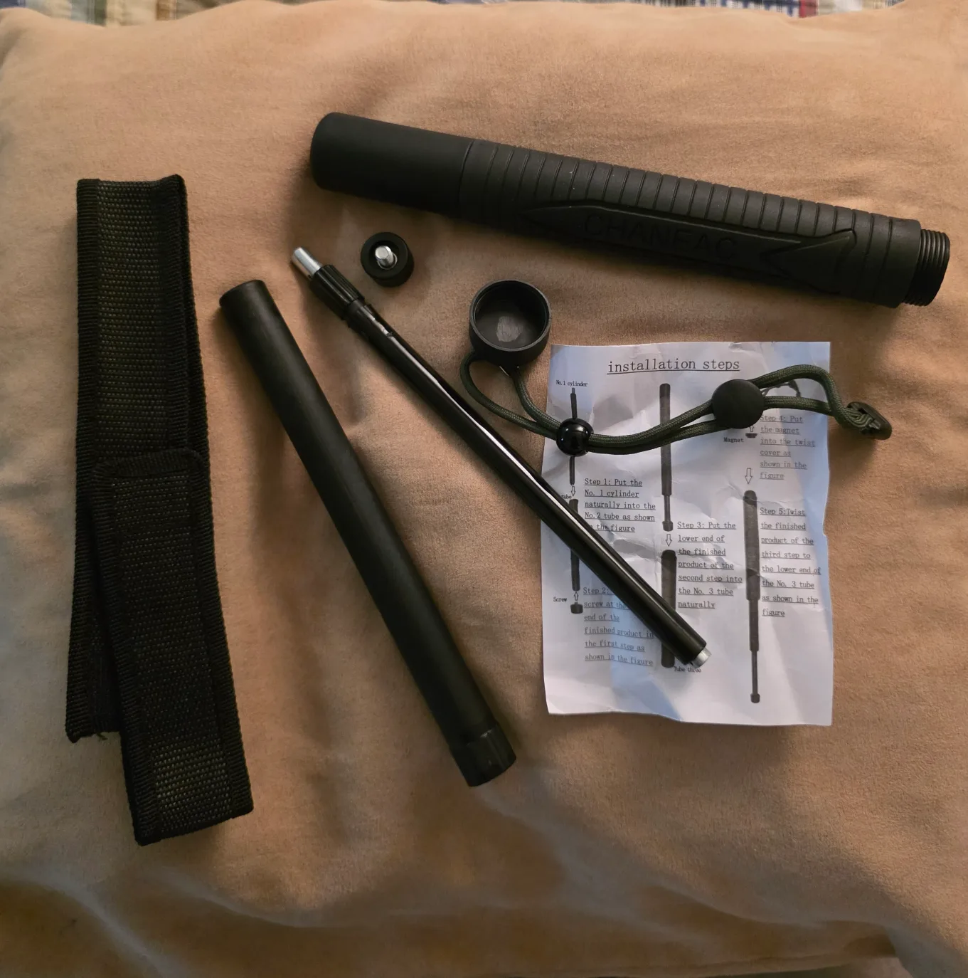 telescopic self defence stick