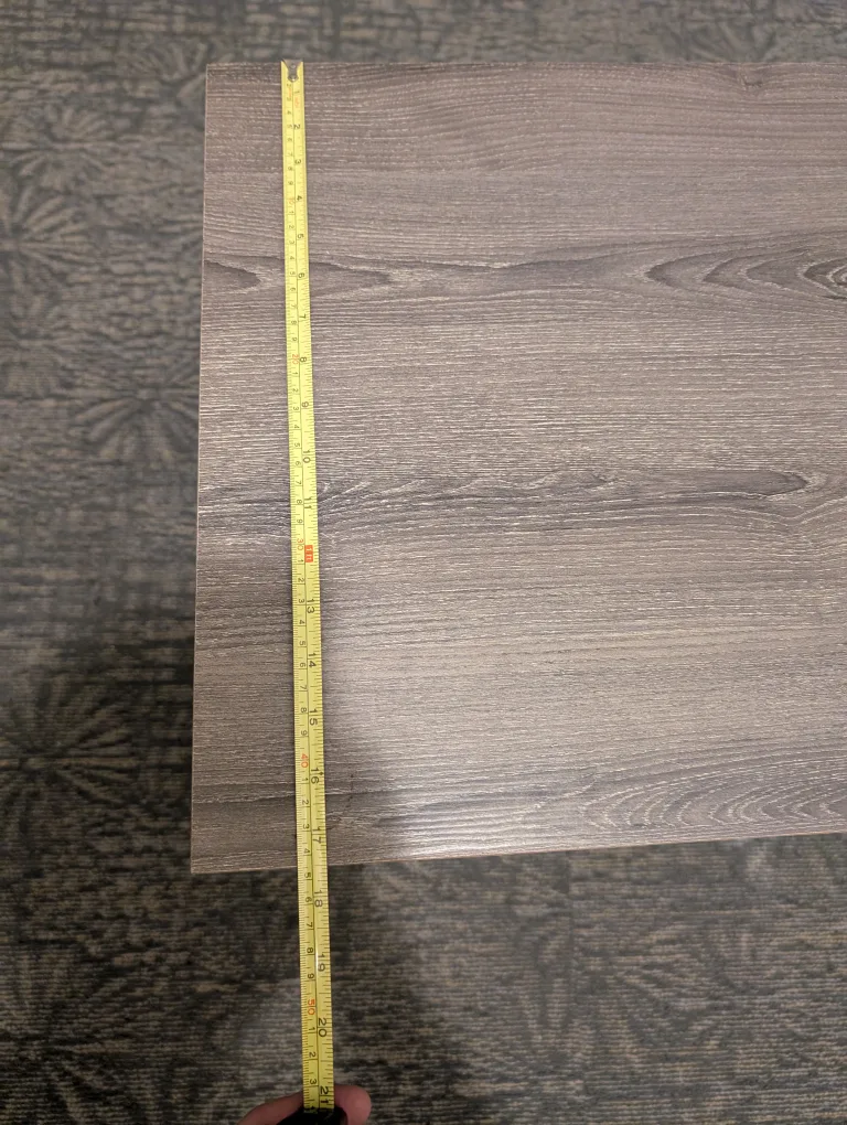 Modern Coffee Table with Chrome Legs image indicator(4)