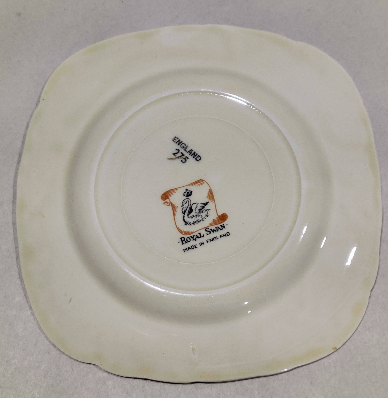 Royal Swan Rosina England Plates and Serving Dish - photo 2
