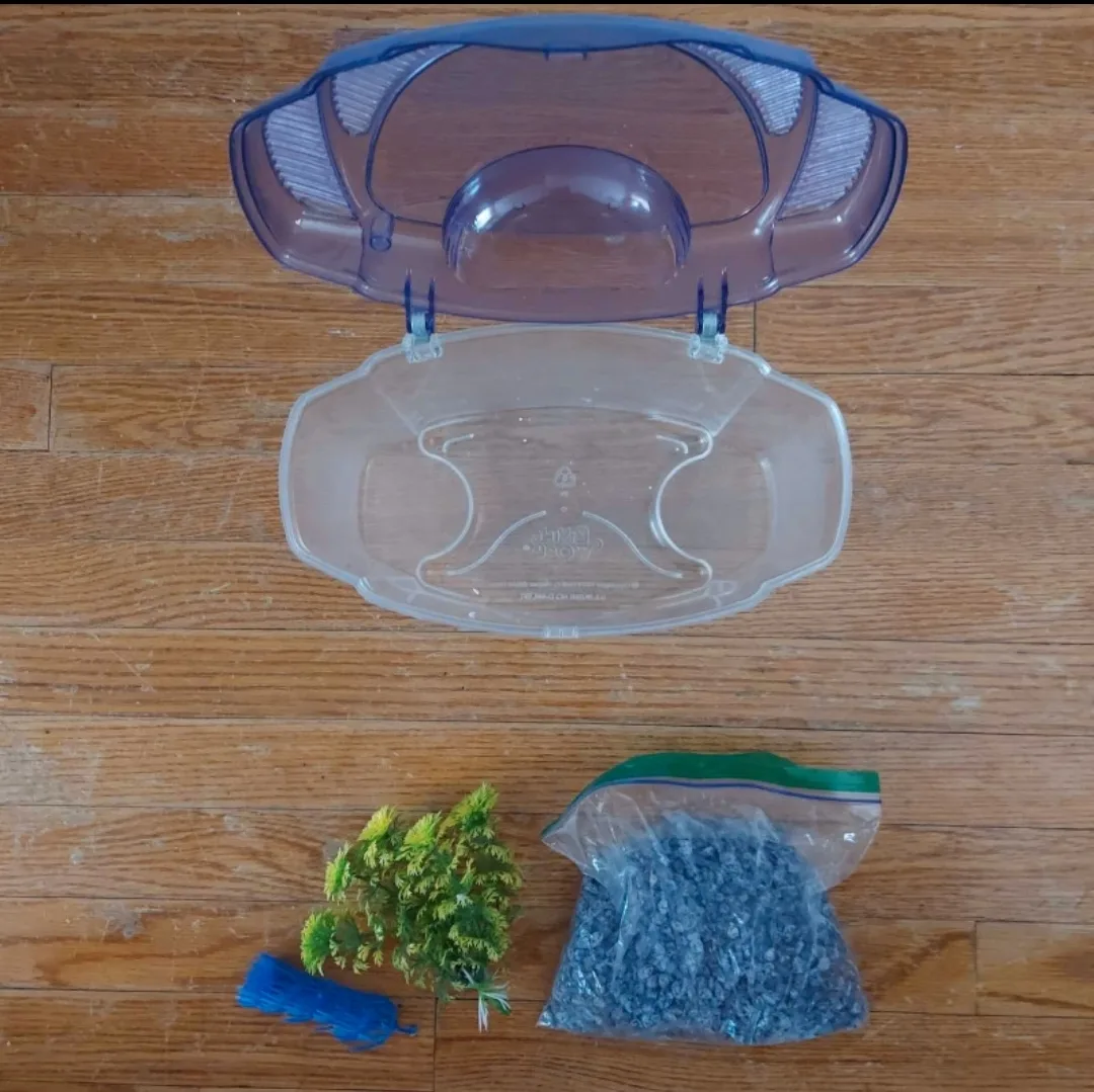 Aqueon 1.1 Gallon Betta Bowl Kit with Accessories image indicator(2)