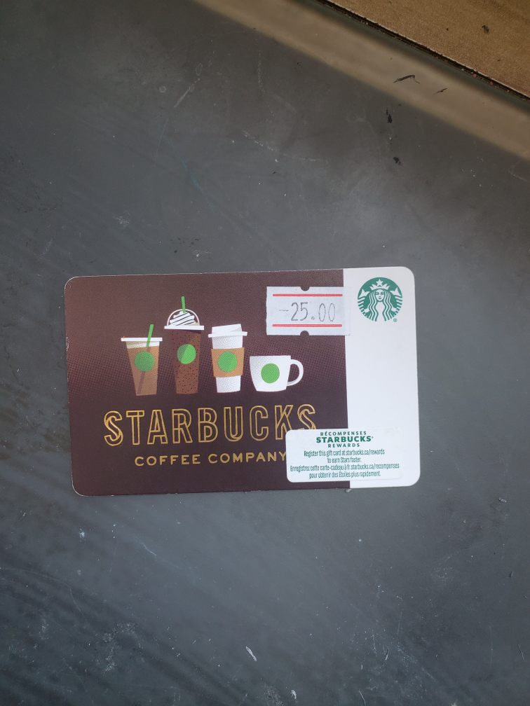 Starbucks gift card